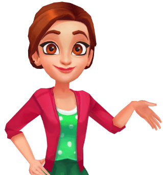 Emily with heart